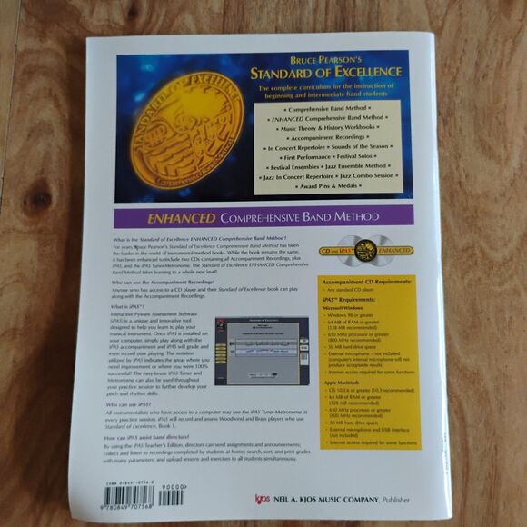 Standard of Excellence Enhanced Comprehensive Band Method Alto Saxophone Book 1 - Picture 6 of 7